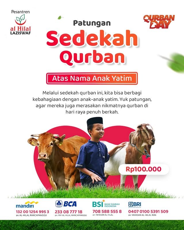 Qurban Untuk Anak Yatim: Cara Mulia Berbagi Kebahagiaan di Hari Raya Idul Adha 2026