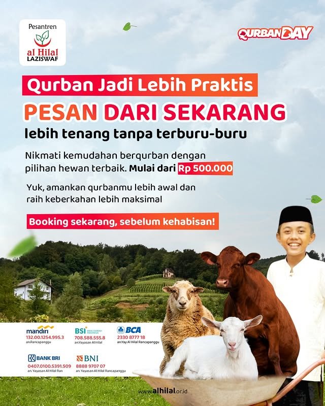 BBQ Al Hilal 2026: Program Qurban Terpercaya dari Lembaga Amil Zakat Bandung