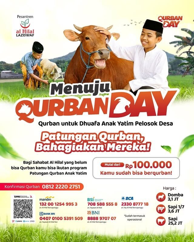 Patungan Qurban 2026 di Lembaga Amil Zakat Bandung