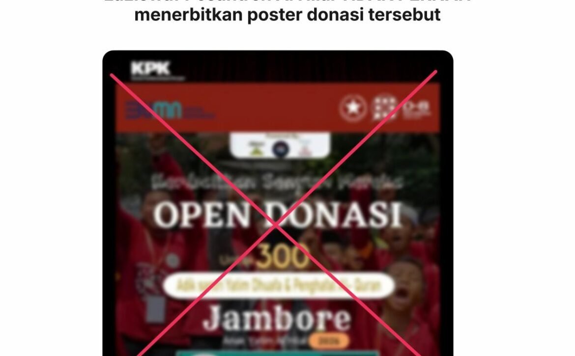 Klarifikasi Resmi: Poster "Open Donasi Jambore Anak Yatim Al Hilal 2026" adalah HOAX