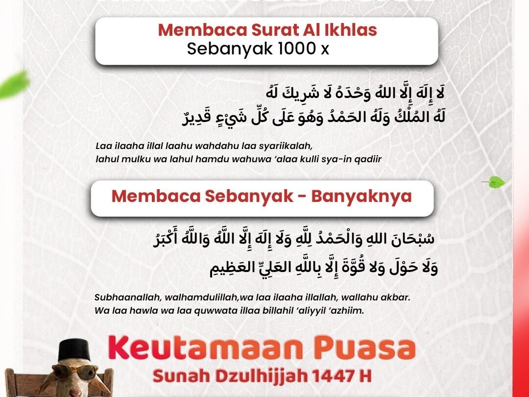Amalan Hari Arafah: Dzikir, Puasa, dan Keutamaan yang Wajib Anda Ketahui