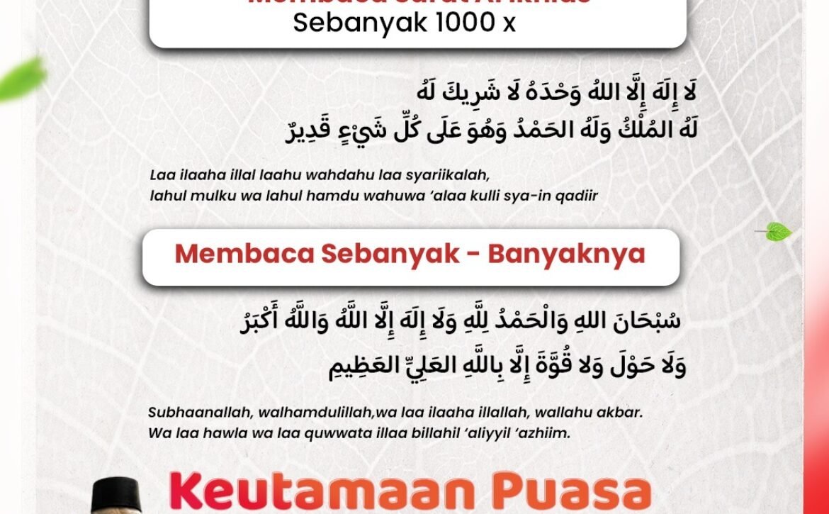 Amalan Hari Arafah: Dzikir, Puasa, dan Keutamaan yang Wajib Anda Ketahui