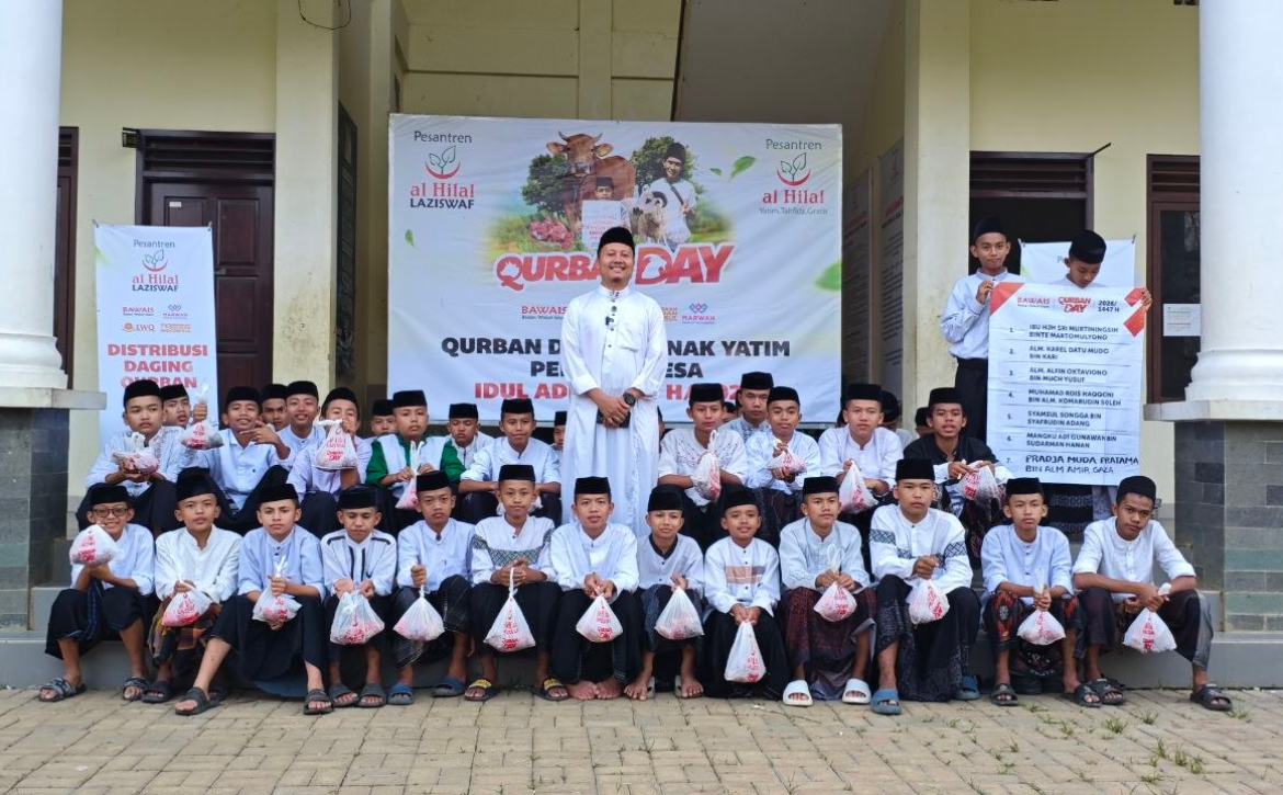 Siap Didistribusikan ke Pelosok, Pelaksanaan Qurban LAZISWAF Al Hilal Sudah Dilaksanakan di Pesantren Al Hilal 1 Cililin