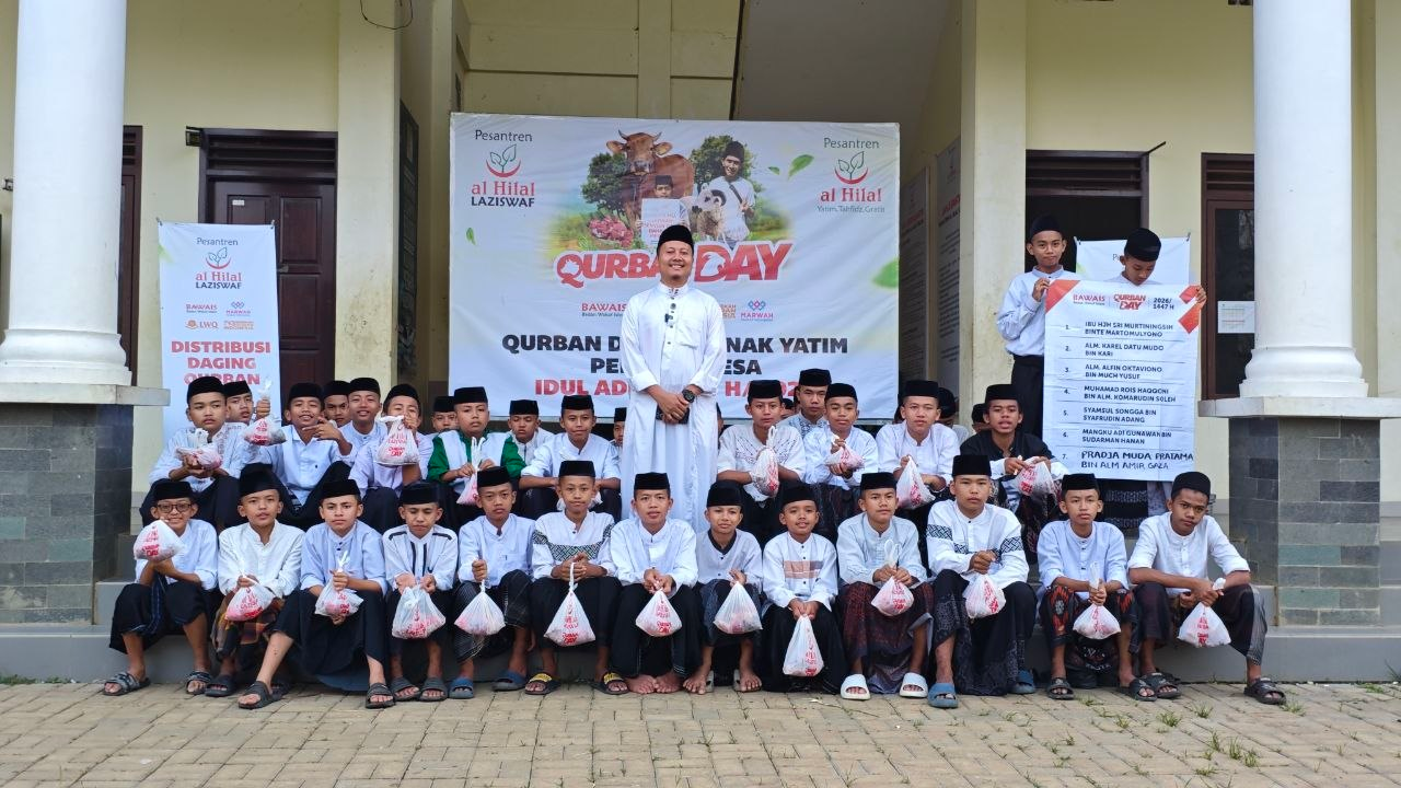 Siap Didistribusikan ke Pelosok, Pelaksanaan Qurban LAZISWAF Al Hilal Sudah Dilaksanakan di Pesantren Al Hilal 1 Cililin