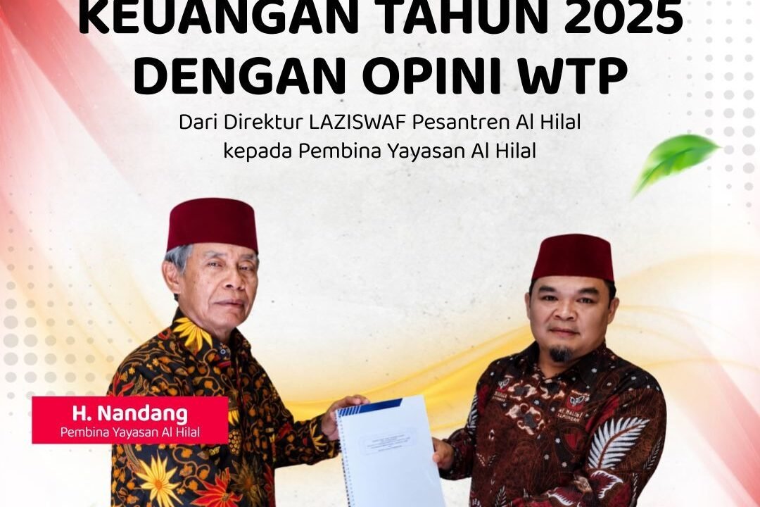 LAZ Bandung Terpercaya, Al Hilal Raih Opini WTP Audit 2025