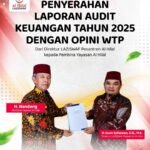 LAZ Bandung Terpercaya, Al Hilal Raih Opini WTP Audit 2025