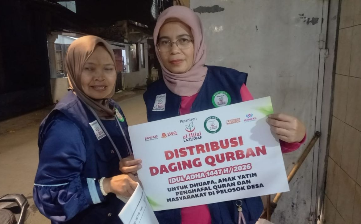 Terima Kasih Shohibul Qurban, Kebahagiaan Idul Adha Mengalir Hingga Masyarakat Melalui Majelis Taklim Al Hilal