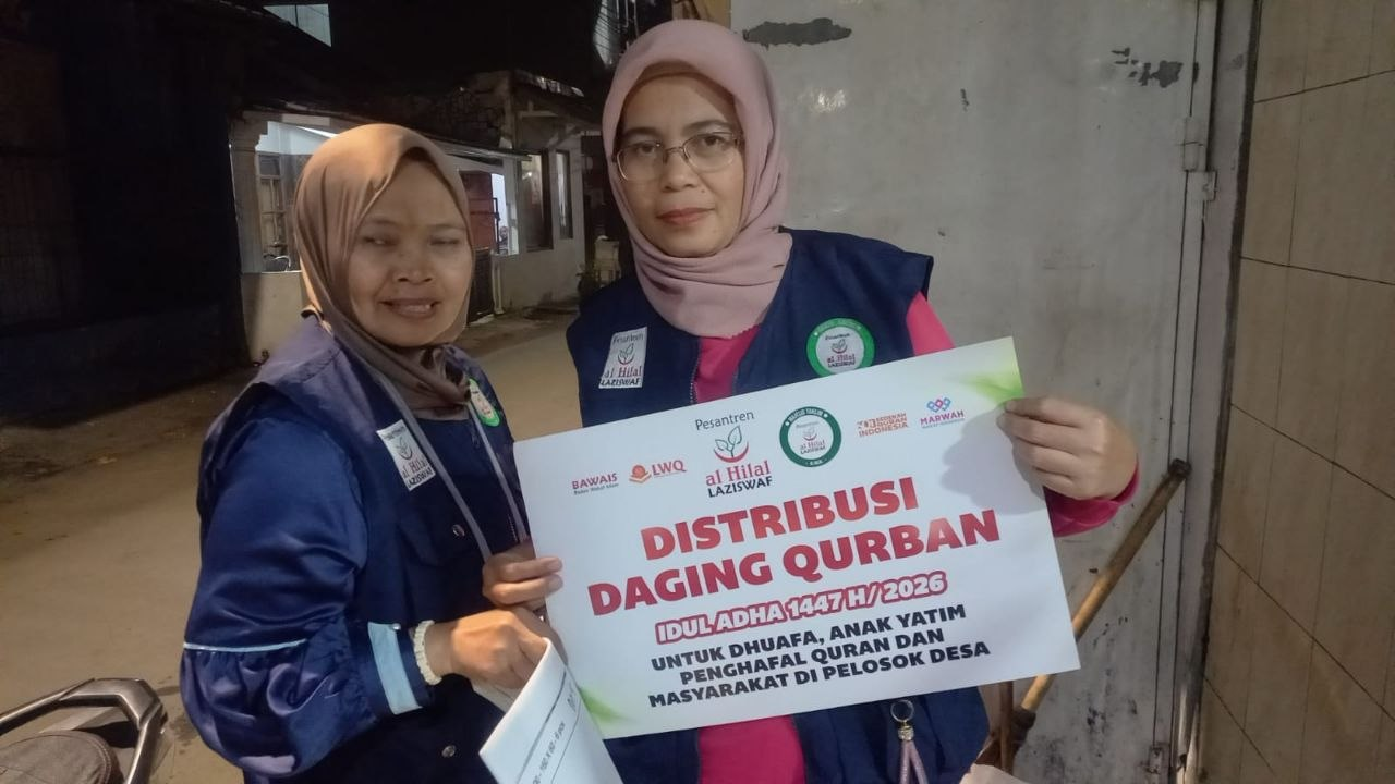 Terima Kasih Shohibul Qurban, Kebahagiaan Idul Adha Mengalir Hingga Masyarakat Melalui Majelis Taklim Al Hilal