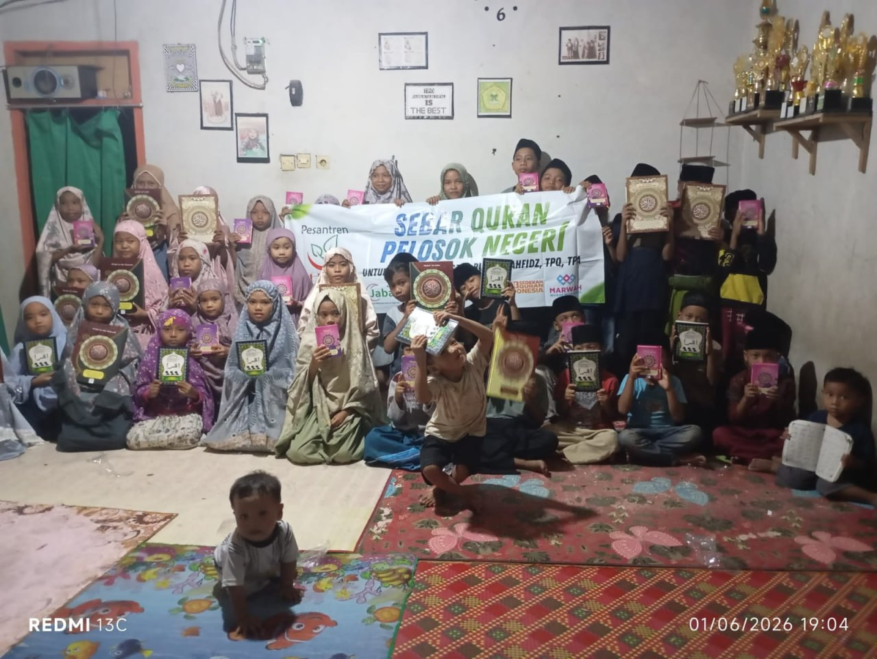 Alhamdulillah, Laziswaf Al Hilal Kembali Hadirkan Mushaf Al-Qur'an untuk Saudara Muslim di Pelosok Negeri