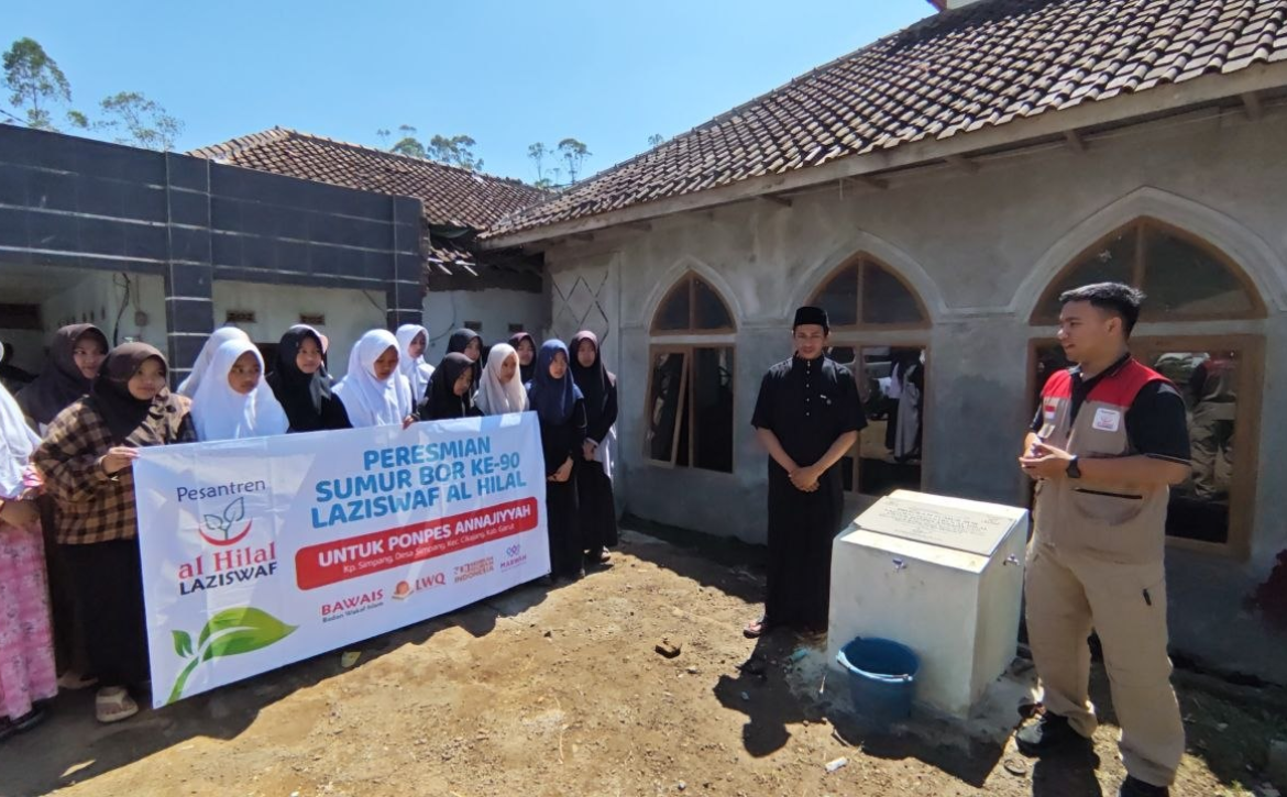 Alhamdulillah, Sumur Bor untuk Pondok Pesantren Annajiyyah Diresmikan