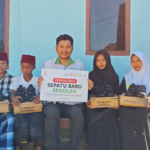 Salurkan Sepatu Baru untuk Yatim dan Dhuafa di Kabupaten Garut, Hadirkan Senyum dan Semangat Baru untuk Belajar