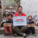 Alhamdulillah, Bantuan Sepatu Sekolah Baru Hadir untuk Anak Yatim dan Dhuafa di Bandung Barat