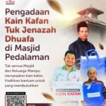 Lembaga Amil Zakat Bandung Salurkan Kain Kafan untuk Jenazah Dhuafa