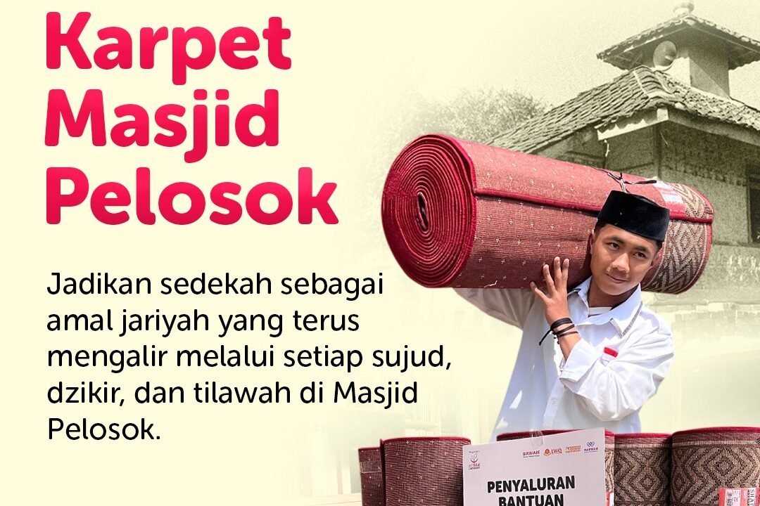 Lembaga Amil Zakat Bandung: Sedekah Karpet Masjid Pelosok Al Hilal