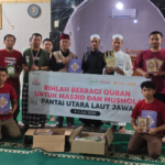 Sebar Quran Pantai Utara Laut Jawa, LAZISWAF Al Hilal Salurkan Mushaf Al-Qur'an ke Pulau Pari Kepulauan Seribu