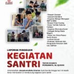 Laporan Mingguan Kegiatan Santri Yatim Dhuafa Penghafal Al Quran