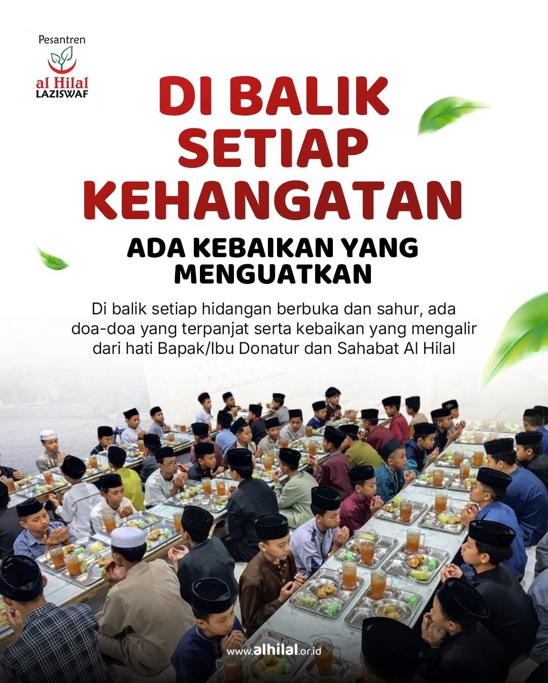 Buka Puasa Bersama Yatim di Al Hilal, Ini Keutamaannya