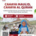 Sedekah Mushaf Al Quran untuk TPQ Pelosok Jawa Barat