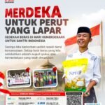 Sedekah Beras Santri di Hari Kemerdekaan, Wujud Syukur untuk Sesama