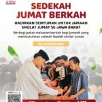Sedekah Jumat Berkah Rp15.000, Bantu Jamaah di Jawa Barat