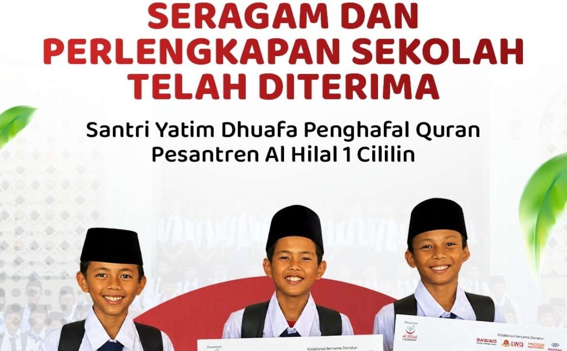 Program Sedekah Seragam Sekolah Yatim Dhuafa