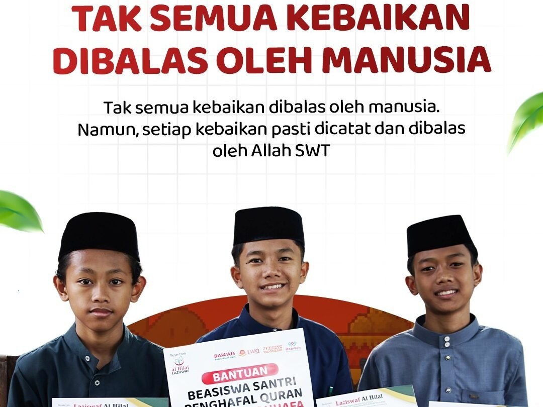 Beasiswa Santri Yatim Penghafal Quran: Kebaikan yang Dicatat Allah SWT