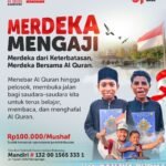 Sedekah Al Quran untuk Pelosok Negeri, Mulai Rp100.000 per Mushaf