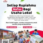 Sedekah Usaha Mikro: Bantu Pedagang Kecil Bersama LAZISWAF Al Hilal