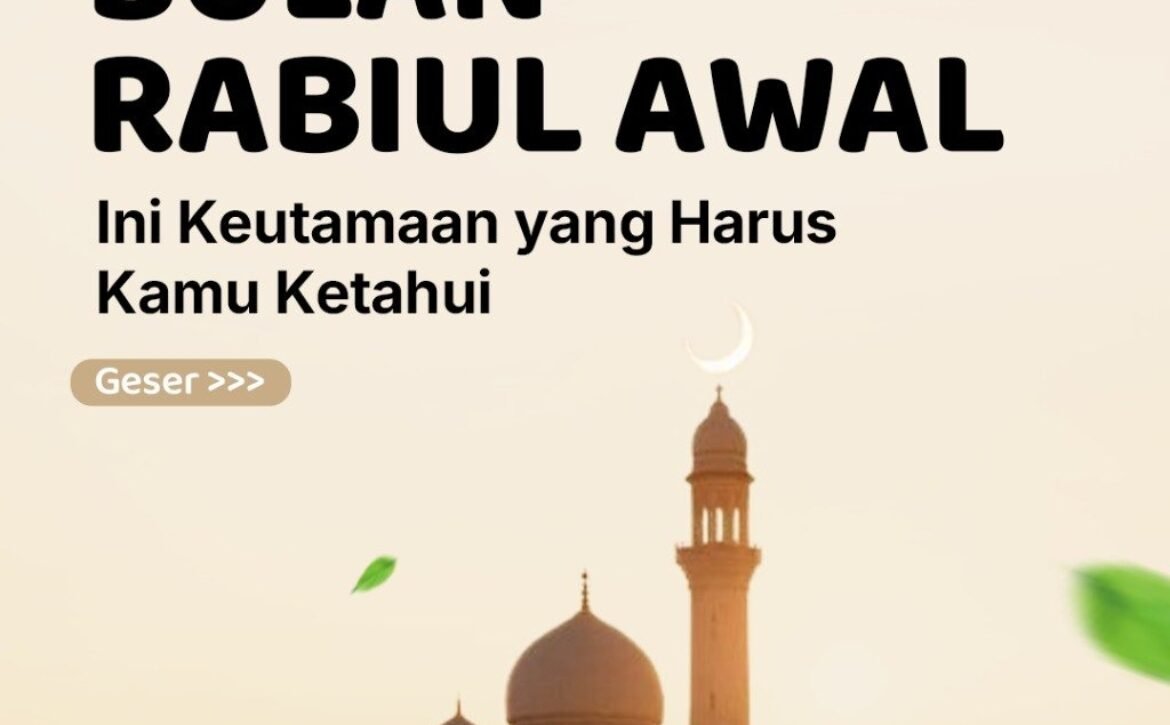 12 Rabiul Awal 2026: Jadwal Lengkap Maulid Nabi 1448 H