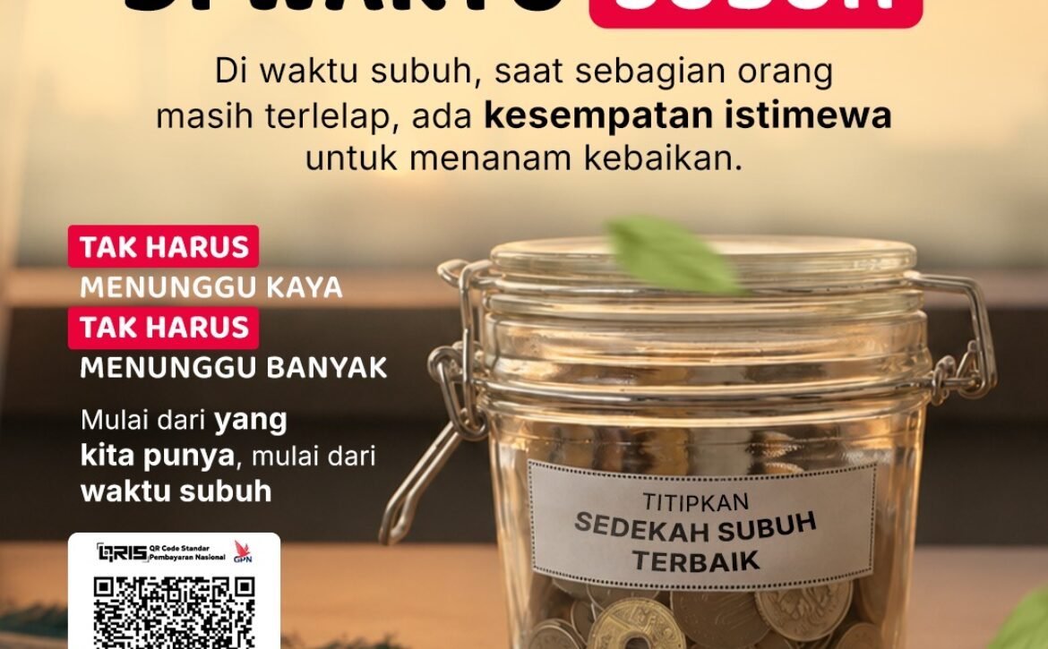 Sedekah Subuh: Keajaiban Amalan di Waktu Mustajab