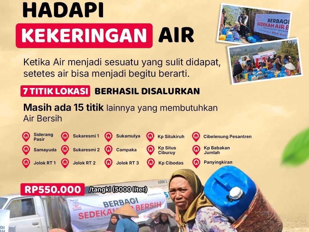 Kekeringan Air Garut: 7 Titik Sudah Dibantu, 15 Titik Menunggu