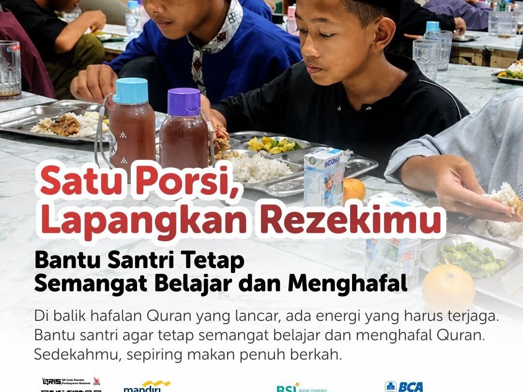 Sedekah Makan Santri Yatim, Lapangkan Rezekimu - Al Hilal