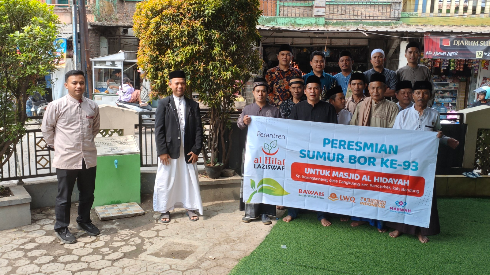 Alhamdulillah, LAZISWAF Al Hilal Resmikan Sumur Bor ke-93 untuk Masjid Al Hidayah di Rancaekek