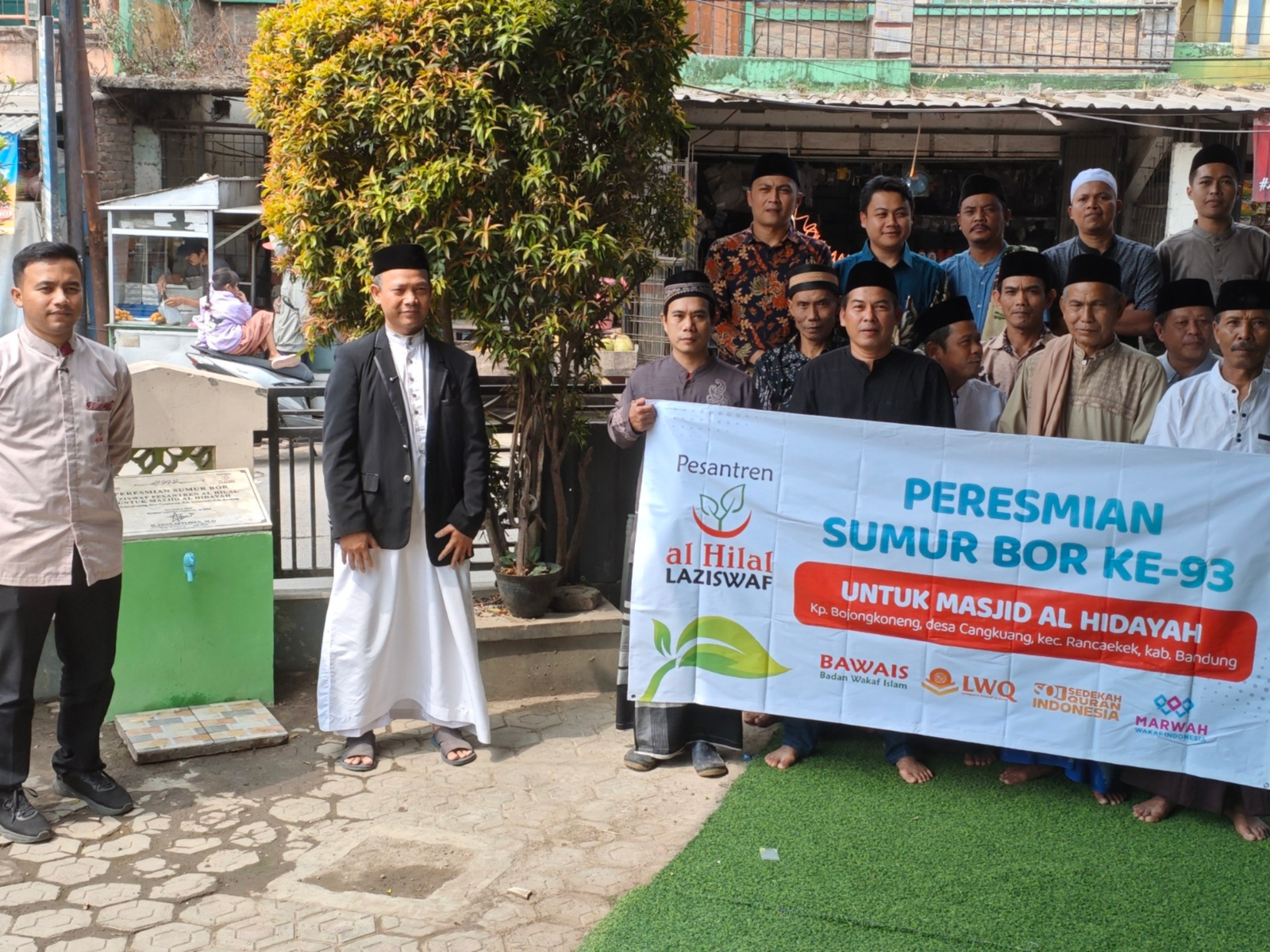 Alhamdulillah, LAZISWAF Al Hilal Resmikan Sumur Bor ke-93 untuk Masjid Al Hidayah di Rancaekek