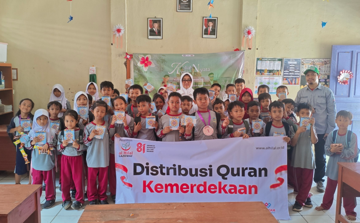 Merdeka Bersama Al-Qur’an, Sebar Mushaf Spesial Kemerdekaan ke Pelosok Jawa Barat