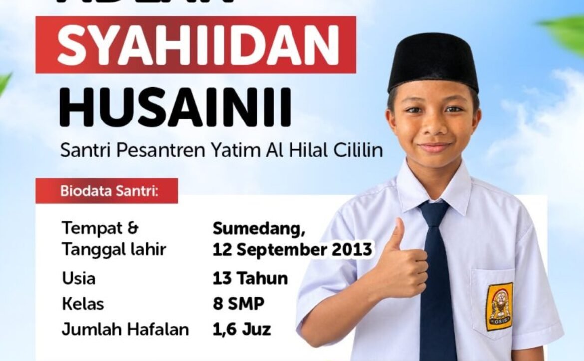 Program Orang Tua Asuh Santri Yatim: Cara Ikut Mulai Rp300 Ribu