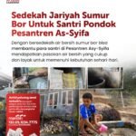 Sedekah Jariyah Sumur Bor untuk Santri Pesantren Asy-Syifa Pangandaran