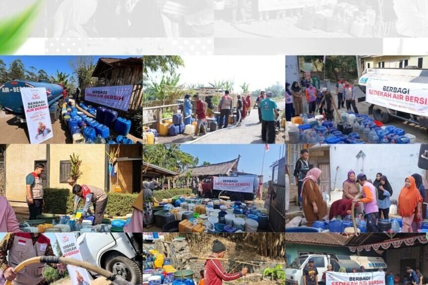 Bantuan Air Bersih LAZISWAF Al Hilal untuk Warga Terdampak Kekeringan