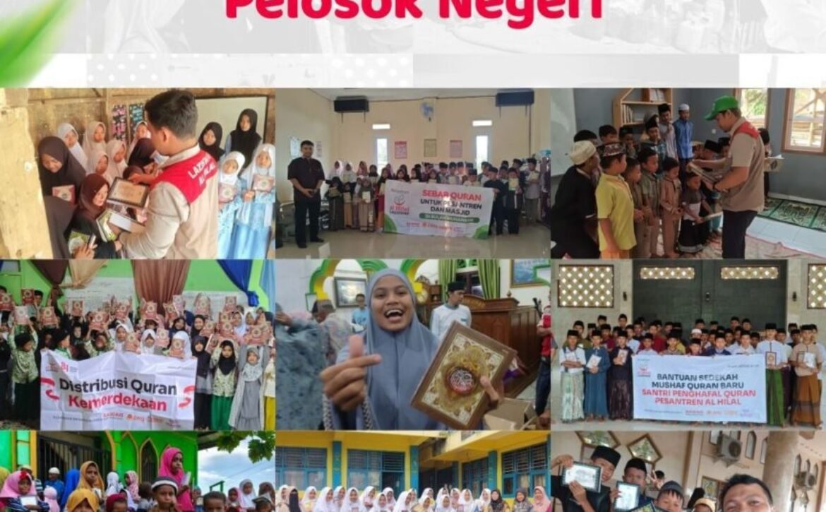 Program Sebar Quran Pelosok Negeri: Cara Mushaf Sampai ke Santri dan Masjid