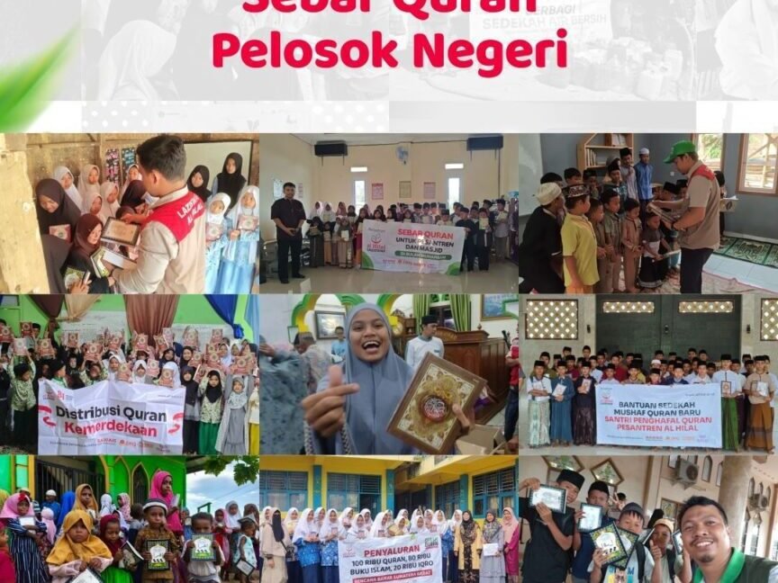 Program Sebar Quran Pelosok Negeri: Cara Mushaf Sampai ke Santri dan Masjid