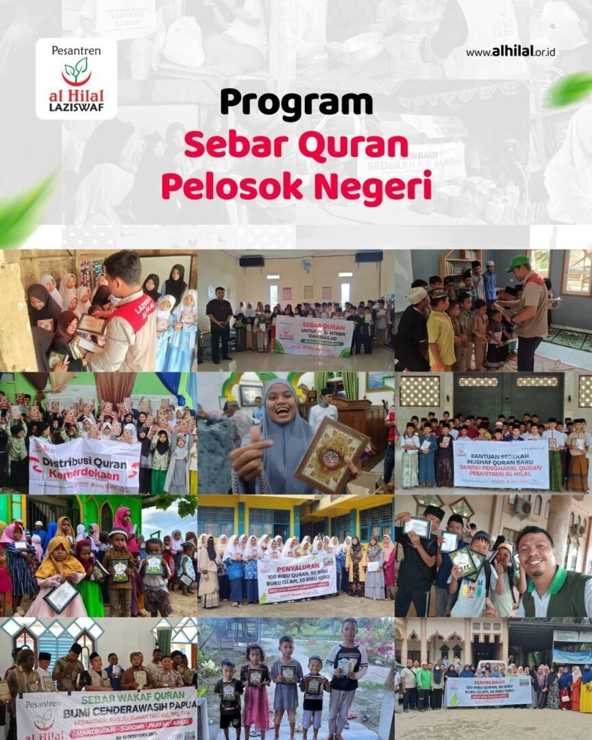 Program Sebar Quran Pelosok Negeri: Cara Mushaf Sampai ke Santri dan Masjid