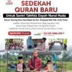Sedekah Quran untuk Santri Tahfidz Aceh Timur