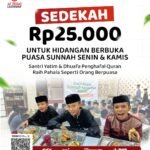 Sedekah Rp25.000 Buka Puasa Sunnah Senin Kamis, Ini Cara dan Keutamaannya