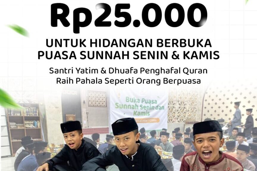 Sedekah Rp25.000 Buka Puasa Sunnah Senin Kamis, Ini Cara dan Keutamaannya