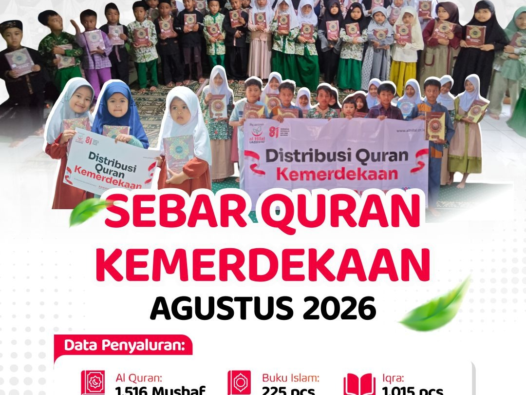 Sebar Quran Kemerdekaan, Hadirkan Cahaya Al Quran hingga ke Pelosok Jawa Barat