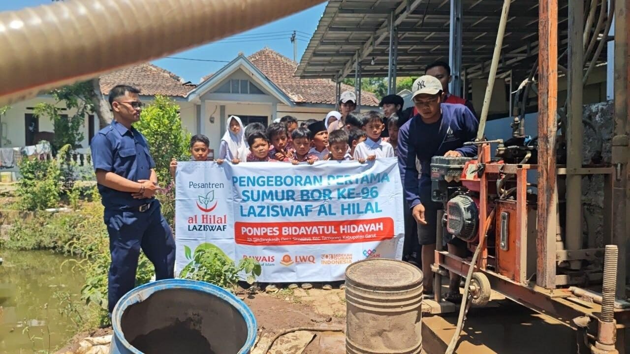 Pengeboran Perdana Sumur Bor Ponpes Bidayatul Hidayah, Sumur Bor ke-96 LAZISWAF Pesantren Al Hilal