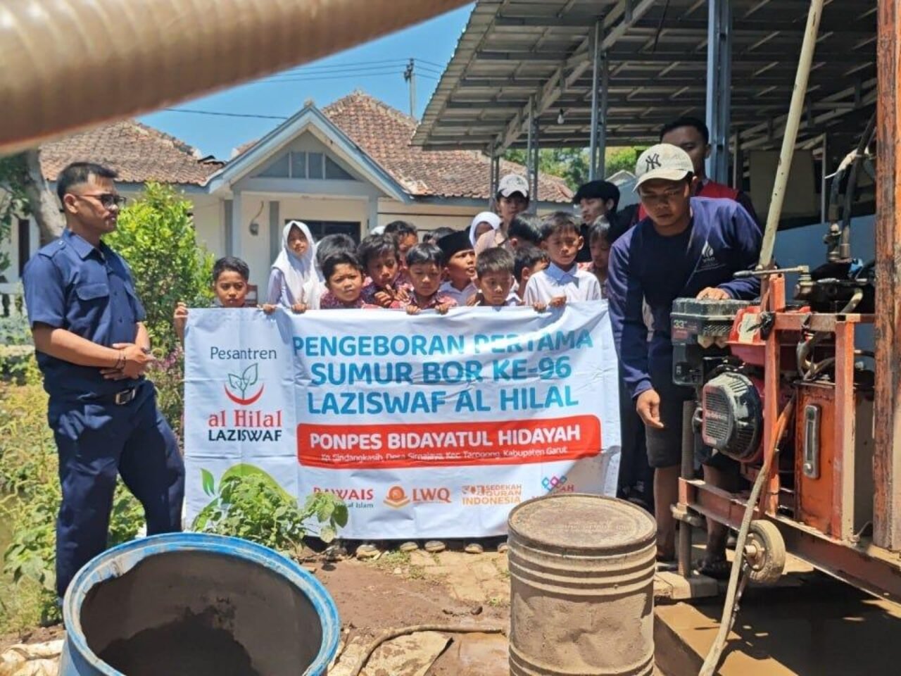Pengeboran Perdana Sumur Bor Ponpes Bidayatul Hidayah, Sumur Bor ke-96 LAZISWAF Pesantren Al Hilal