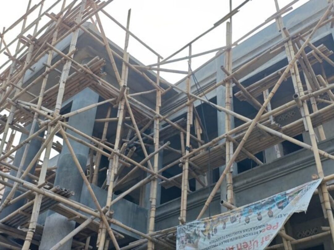 Update Pembangunan Asrama Santri Al Hilal 2 Cibiru, Berfokus Pada Plester Aci Bagian Depan