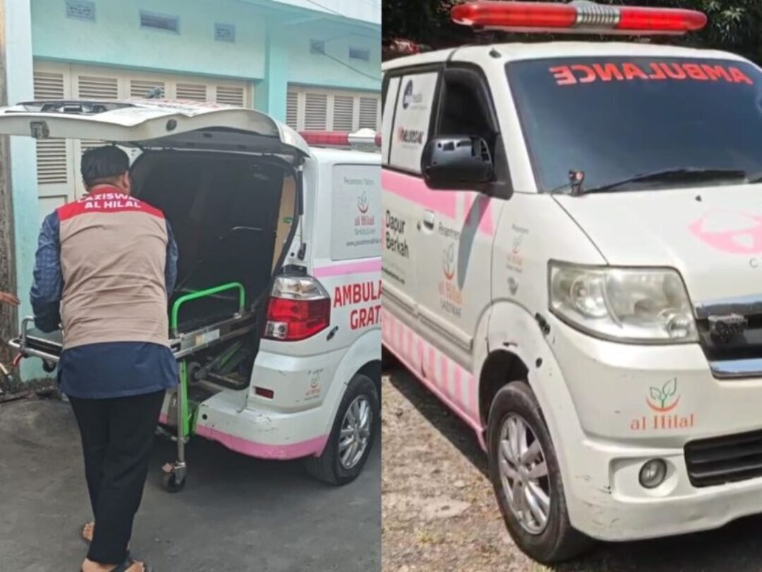 Ambulans Gratis LAZISWAF Al Hilal Bantu Pasien Dhuafa Mendapatkan Perawatan