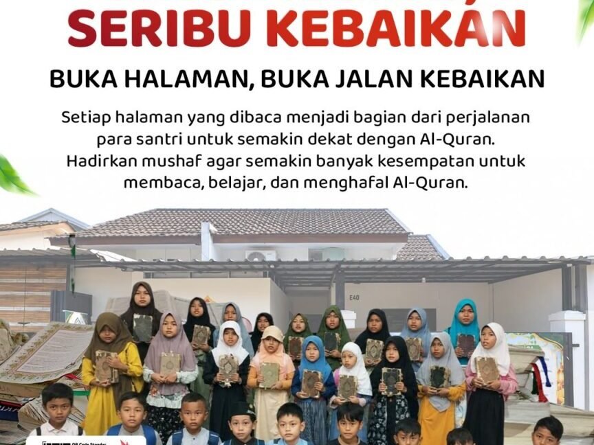 Donasi Mushaf Al-Quran Rp100.000 untuk Santri Penghafal Quran | Al Hilal